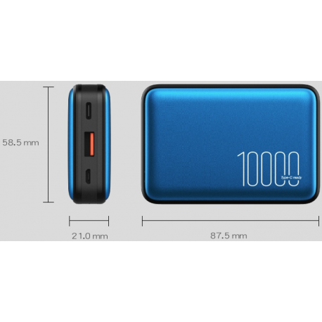SILICON POWER QP70 PB 10000mAH Quick Charge Gray