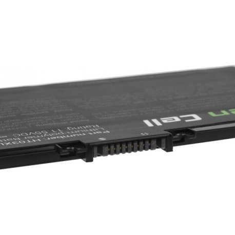 Green Cell - Laptop battery (equivalent to: HP HT03XL) - lithium polymer - 3-cell - 3550 mAh - black - for HP 240 G7, 245 G7, 250 G7, 255 G7 - 3