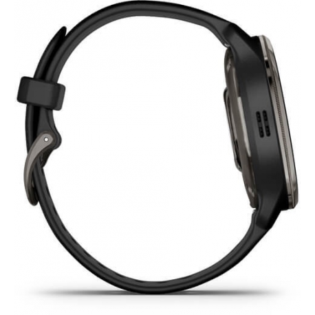 Garmin Venu 2 Plus - 43 mm - black - sport watch with band - wrist size: 125-190 mm - display 1.3" - Bluetooth, Wi-Fi, ANT+ - 51 g - 4