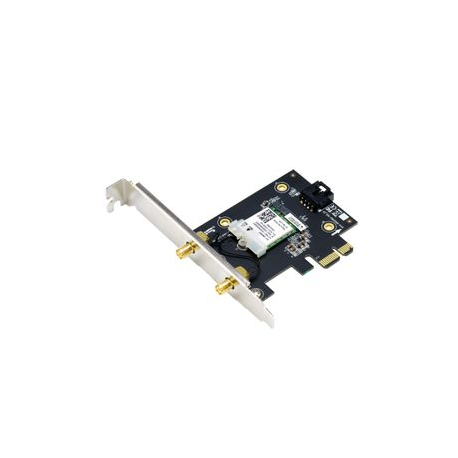 ASUS PCE-AX1800 - Network adapter - PCIe - 802.11a, 802.11b/g/n, 802.11ax (Wi-Fi 6), Bluetooth 5.2 - 2