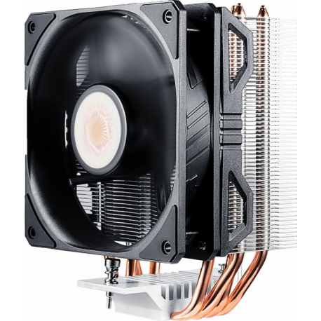 Cooler Master Hyper 212 Evo V2 - Processor cooler - (for: LGA775, LGA1156, AM2, AM2+, LGA1366, AM3, LGA1155, AM3+, LGA2011, FM1, FM2, LGA1150, FM2+, LGA2011-3, LGA1151, AM4, LGA2066, LGA1200, LGA1700) - aluminium - 120 mm - black silver - 2