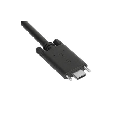 Targus - USB cable kit - thumbscrews - black - for Targus Universal, Universal DV4K, USB-C Universal QUAD 4K, USB-C Universal QUAD HD - 2