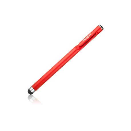 Targus - Stylus for mobile phone, tablet - antimicrobial, smooth - red - 0