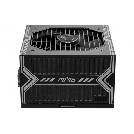 MSI MAG A550BN - Power supply (internal) - ATX12V  /  EPS12V - 80 PLUS Bronze - AC 100-240 V - 550 Watt - active PFC - 1