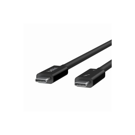 Belkin CONNECT - Thunderbolt cable - USB-C (M) reversible to USB-C (M) reversible - Thunderbolt 4 - 2 m - active, USB Power Delivery (100W) - for P/N: INC006TTSGY - 1