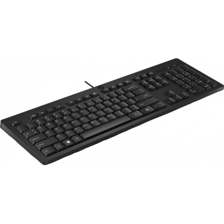 HP USB Wired Desktop 125 Keyboard - RUS