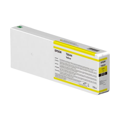 Epson T8044 - 700 ml - yellow - original - ink cartridge - for SureColor SC-P6000, SC-P7000, SC-P7000V, SC-P8000, SC-P9000, SC-P9000V - 0