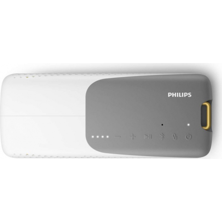 Philips Wireless speaker TAS4807W/00, P67 dust/water protection, Up to 12 hours of music, Built-in mic for calls, 20 W, white