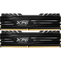 XPG GAMMIX D10 - DDR4 - kit - 32 GB: 2 x 16 GB - DIMM 288-pin - 3200 MHz  /  PC4-25600 - CL16 - 1.35 V - unbuffered - non-ECC - black