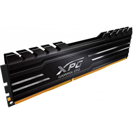 XPG GAMMIX D10 - DDR4 - kit - 32 GB: 2 x 16 GB - DIMM 288-pin - 3200 MHz  /  PC4-25600 - CL16 - 1.35 V - unbuffered - non-ECC - black - 1