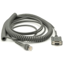 Symbol - Serial cable - 6.1 m - coiled - for Symbol LS3408, LS3478, LS9203; Cyclone M2004, M2005, M2007; Digital Scanner DS 66XX