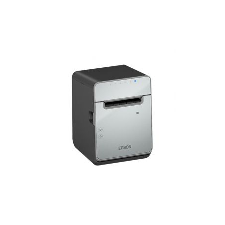 Epson TM L100 (111) - Receipt printer - thermal line - Roll (8 cm) - 203 x 203 dpi - up to 170 mm / sec - USB 2.0, Gigabit LAN, USB 2.0 host - black - 0
