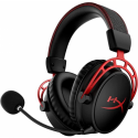 HyperX Cloud Alpha - Headset - full size - 2.4 GHz - wireless - black, red