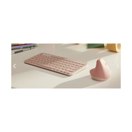 Logitech Lift Vertical Ergonomic Mouse - Vertical mouse - ergonomic - optical - 6 buttons - wireless - Bluetooth, 2.4 GHz - Logitech Logi Bolt USB receiver - graphite - 11