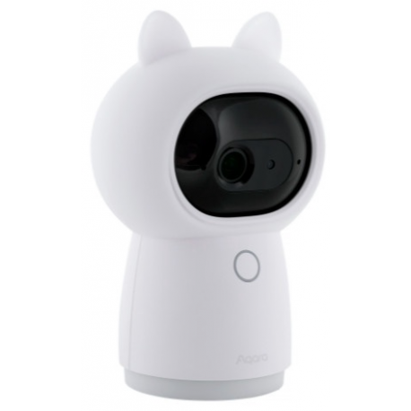 Aqara Camera Hub G3 - Network surveillance camera - pan  /  tilt - indoor - colour - 2304 x 1296 - 2K - audio - wireless - Wi-Fi - Zigbee 3.0 - H.264 - DC 5 V - 0