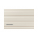 Samsung T7 Shield MU-PE1T0K - Solid state drive - encrypted - 1 TB - external (portable) - USB 3.2 Gen 2 (USB-C connector) - 256-bit AES - beige