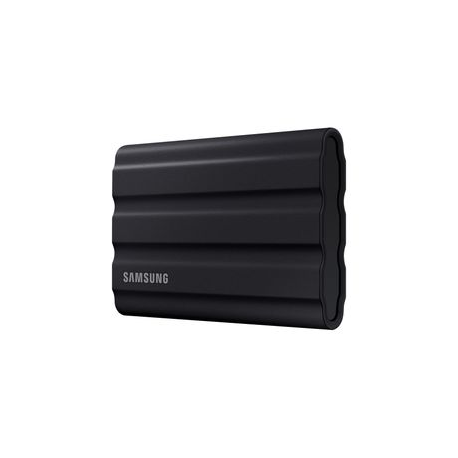 Samsung T7 Shield MU-PE1T0S - Solid state drive - encrypted - 1 TB - external (portable) - USB 3.2 Gen 2 (USB-C connector) - 256-bit AES - black - 2
