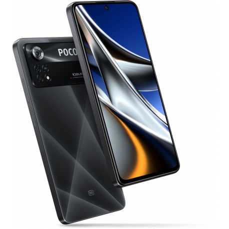 Xiaomi POCO X4 Pro 5G - 5G smartphone - dual-SIM - RAM 8 GB / 256 GB - microSD slot - OLED display - 6.67" - 2400 x 1080 pixels (120 Hz) - 3x rear cameras 108 MP, 8 MP, 2 MP - front camera 16 MP - laser black - 1