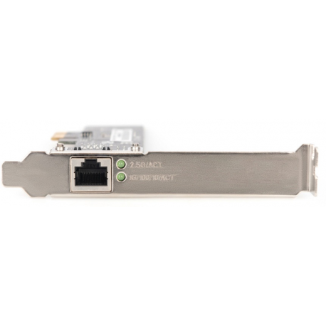 DIGITUS DN-10135 - Network adapter - PCIe 2.1 low profile - 10M / 100M / 1G / 2.5 Gigabit Ethernet x 1 - 1
