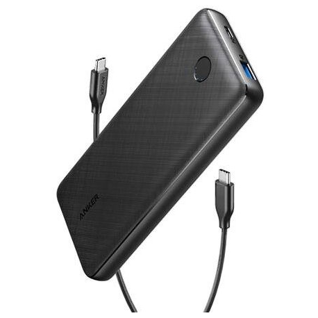POWER BANK USB 20000MAH BLACK/ESSENTIAL PD A1365G11 ANKER