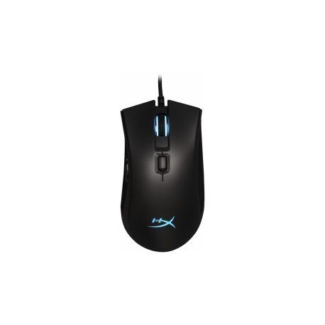HyperX Pulsefire FPS Pro Gaming - Mouse - ergonomic - 6 buttons - wired - USB 2.0 - gun metal black - for OMEN by HP 15; HP 15, 17; ENVY 17; ENVY x360; Pavilion 15; Pavilion x360; Spectre x360 - 1