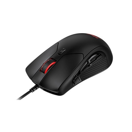 HyperX Pulsefire Raid Gaming - Mouse - ergonomic - 11 buttons - wired - USB 2.0 - black - for Victus by HP Laptop 15, 16; Laptop 14, 15, 17; Pavilion x360 Laptop; Pro 290 G9 - 5