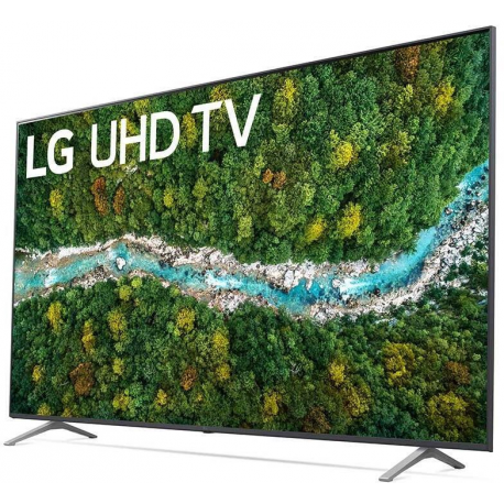 LG 75UP76703LB - 75" Diagonal Class LED-backlit LCD TV - Smart TV - webOS, ThinQ AI - 4K UHD (2160p) 3840 x 2160 - HDR - Direct LED - 2