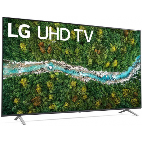 LG 75UP76703LB - 75" Diagonal Class LED-backlit LCD TV - Smart TV - webOS, ThinQ AI - 4K UHD (2160p) 3840 x 2160 - HDR - Direct LED - 8