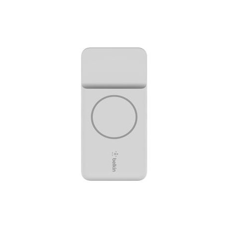 Belkin BOOST CHARGE - Wireless power bank - 10000 mAh - 18 Watt - Fast Charge - 2 output connectors (USB, magnetic, USB-C) - on cable: USB-C - white - for Apple iPhone 12, 12 mini, 12 Pro, 12 Pro Max - 1