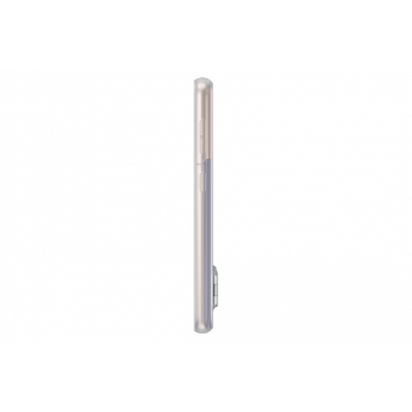 Samsung Clear Standing Cover EF-JG991 - Back cover for mobile phone - polycarbonate, thermoplastic polyurethane (TPU) - clear - for Galaxy S21 5G - 8