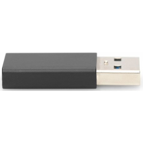 DIGITUS - USB adapter - USB-C (F) to USB (M) - USB 3.0 - 3 A - black - 2