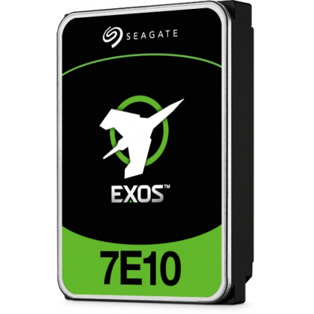 Seagate Exos 7E10 ST4000NM000B - Hard drive - 4 TB - internal - SATA 6Gb / s - buffer: 256 MB - 1