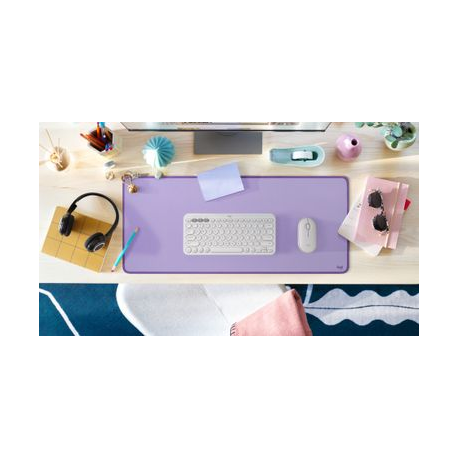 Logitech Desk Mat Studio Series - Mouse pad - dark rose - 6