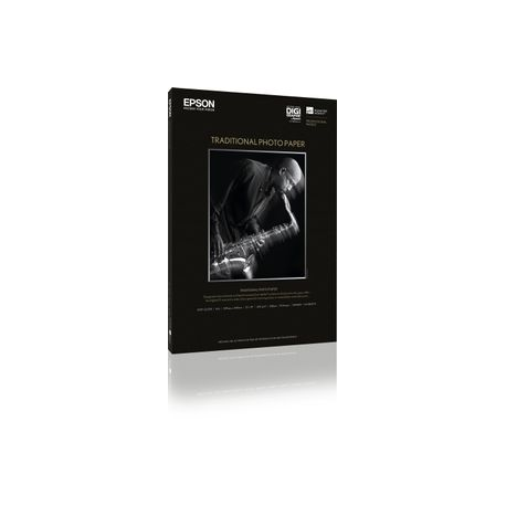 Epson Traditional Photo Paper - A2 (420 x 594 mm) - 330 g / m² - 25 sheet(s) photo paper - for SureColor P5000, P800, SC-P10000, P20000, P5000, P7500, P900, P9500 - 0