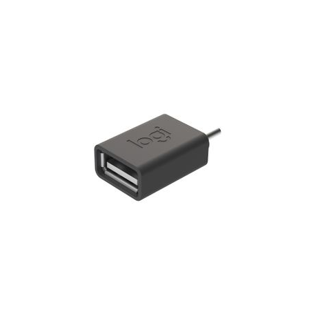 Logitech - USB adapter - USB-C (M) to USB (F) - 1