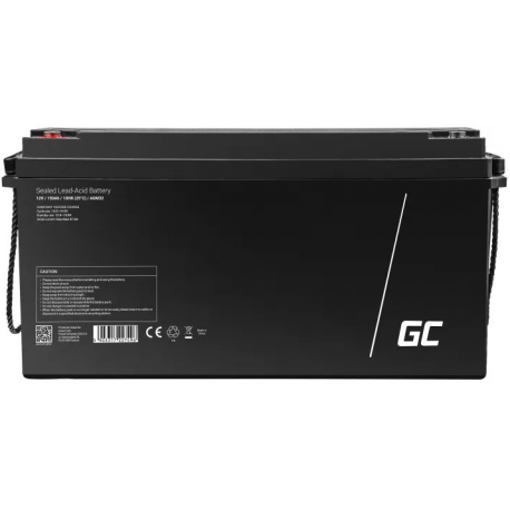 Green Cell AGM - Battery - Lead Acid - 150 Ah - black - 2
