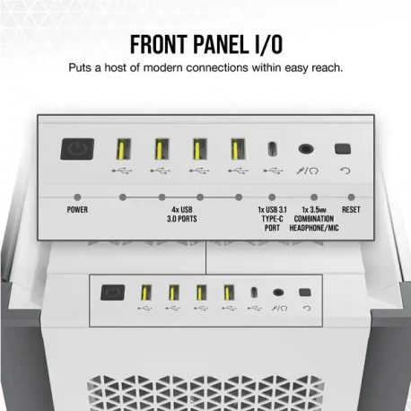 CORSAIR 7000D AIRFLOW Full-Tower ATX PC Case White