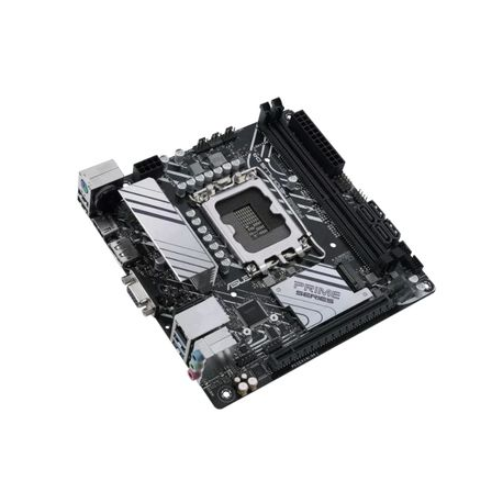 ASUS PRIME H610I-PLUS D4-CSM - Motherboard - mini ITX - LGA1700 Socket - H610 Chipset - USB 3.2 Gen 1 - Gigabit LAN - onboard graphics (CPU required) - HD Audio (8-channel) - 3