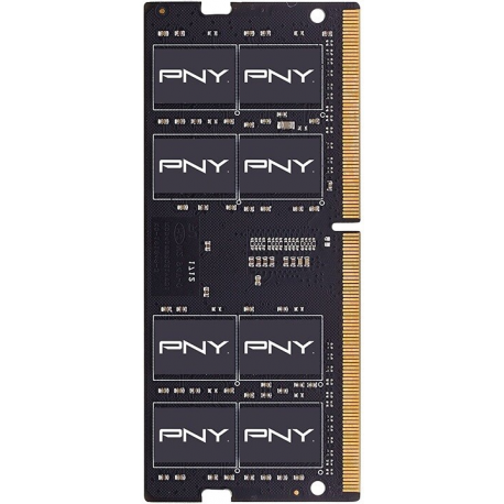 PNY Performance - DDR4 - module - 16 GB - SO-DIMM 260-pin - 3200 MHz  /  PC4-25600 - CL22 - 1.2 V - unbuffered - non-ECC - 0