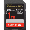 SanDisk Extreme Pro - Flash memory card - 1 TB - Video Class V30  /  UHS-I U3  /  Class10 - SDXC UHS-I