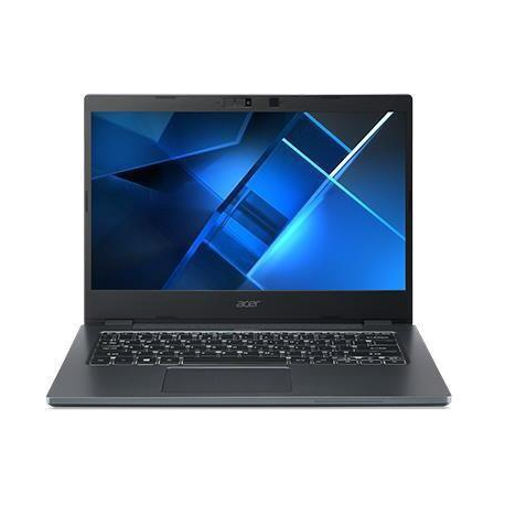 Acer TravelMate P4 TMP414-51 - 180-degree hinge design - Core i3 1125G4 / 2 GHz - Win 10 Pro 64-bit - UHD Graphics - 16 GB RAM - 256 GB SSD NVMe - 14" IPS 1920 x 1080 (Full HD) - Wi-Fi 6 - slate blue - kbd: US Intl - 0