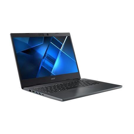 Acer TravelMate P4 TMP414-51 - 180-degree hinge design - Core i3 1125G4 / 2 GHz - Win 10 Pro 64-bit - UHD Graphics - 16 GB RAM - 256 GB SSD NVMe - 14" IPS 1920 x 1080 (Full HD) - Wi-Fi 6 - slate blue - kbd: US Intl - 1