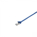 V7 - Patch cable - RJ-45 (M) to RJ-45 (M) - 50 cm - 6 mm - SFTP - CAT 7 - halogen-free, snagless - blue