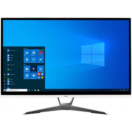 MSI PRO 22XT 10M-611XEU Intel Core i3-10105 21.5inch FHD Touch 8GB 256GB M.2 PCIe UMA 802.11 AC and BT 4.2 NOOS White