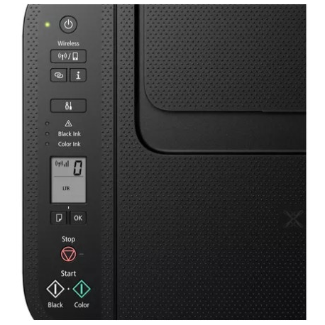 CANON Pixma TS3452 black white A4 MFP print copy scan 7.7 ipm