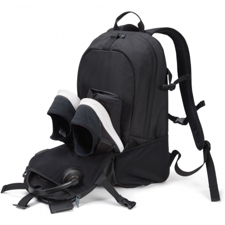DICOTA Backpack GO - Notebook carrying backpack - 13" - 15.6" - black - 1