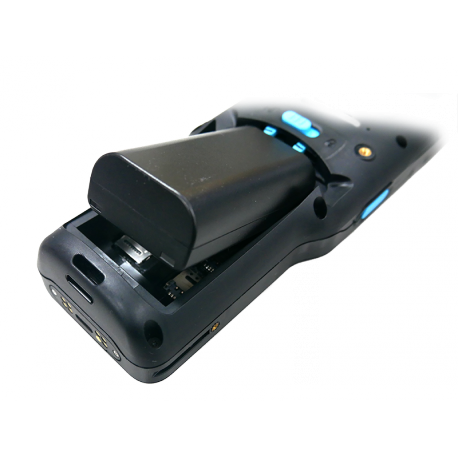 Unitech HT730 - Data collection terminal - rugged - Android 10 - 64 GB - 4" colour TFT (480 x 800) - rear camera - barcode reader - (2D imager  /  RFID) - USB host - microSD slot - NFC, RFID, Wi-Fi 6, Bluetooth - 5