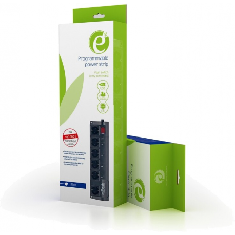 ENERGENIE programmable power strip with 6 sockets 4 sockets programmable USB