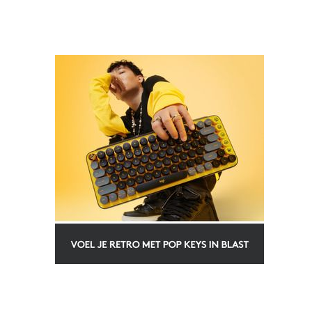 POP KEYS - BLAST-YELLOW