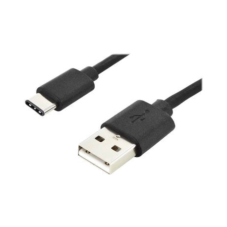 DIGITUS - USB cable - USB (M) to USB-C (M) - USB 2.0 - 3 A - 1.8 m - Power Delivery support - black - 2